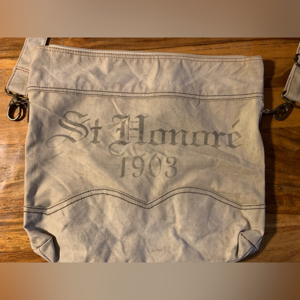 Women’s Large Cotton Canvas, Parisian, Casual, Messenger/Crossbody/Shoulder Bag - Picture 3 of 8
